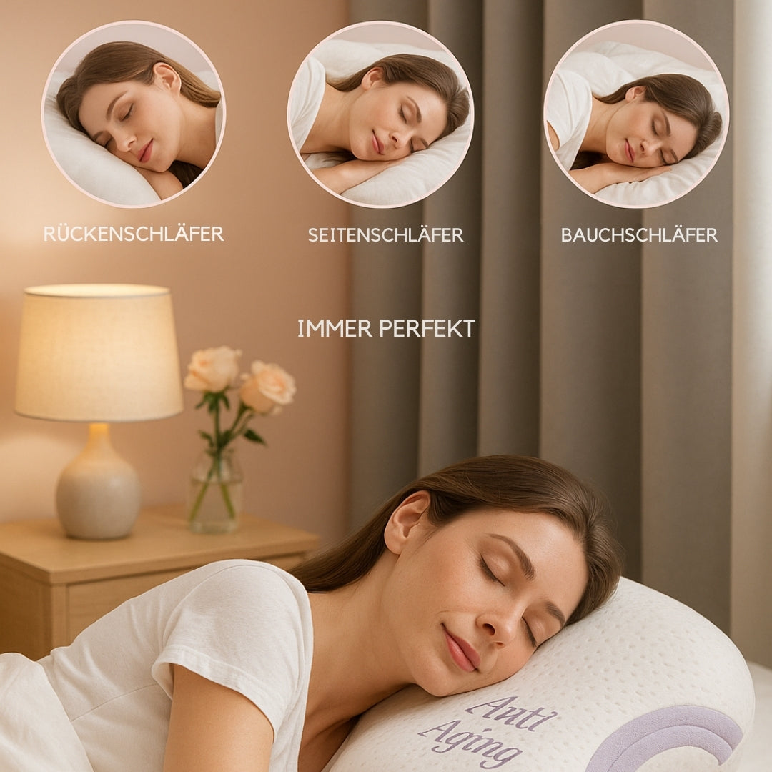 UNSER BEAUTY: hERZtal Anti-Aging Memory-Schaumkissen