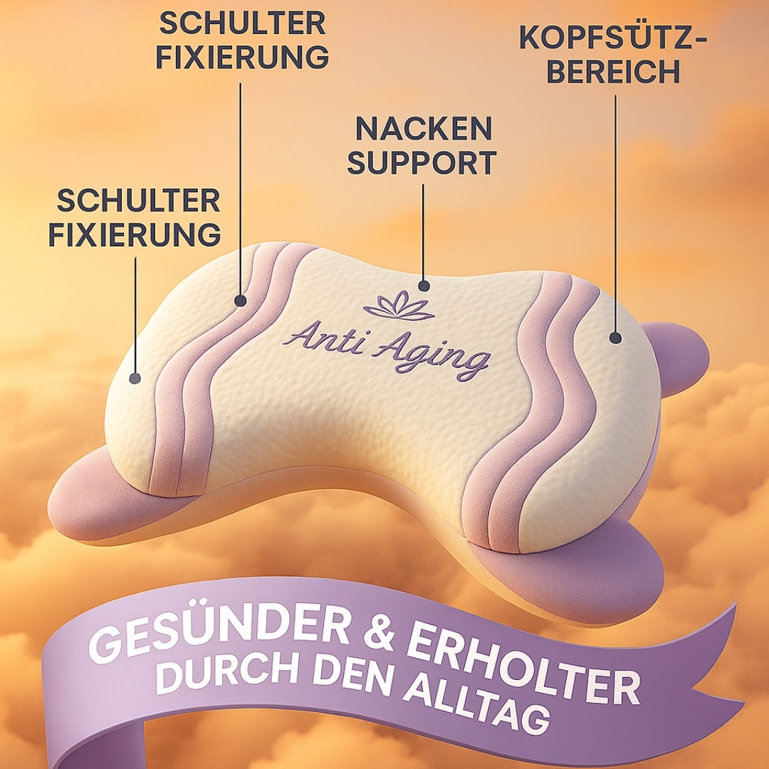 UNSER BEAUTY: hERZtal Anti-Aging Memory-Schaumkissen