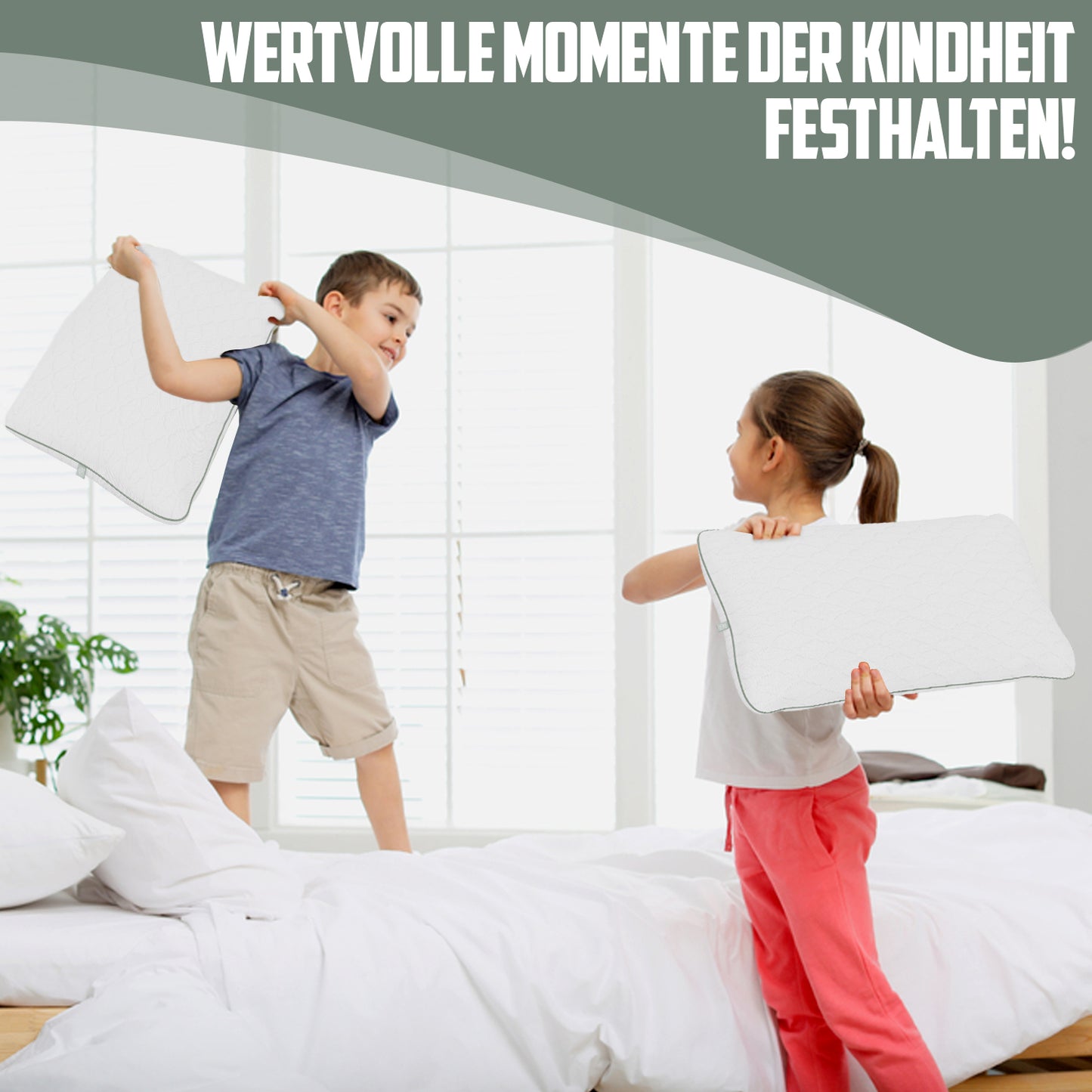 UNSER KINDERLIEBLING: hERZtal Orthopädisches Kinder-/Babykissen