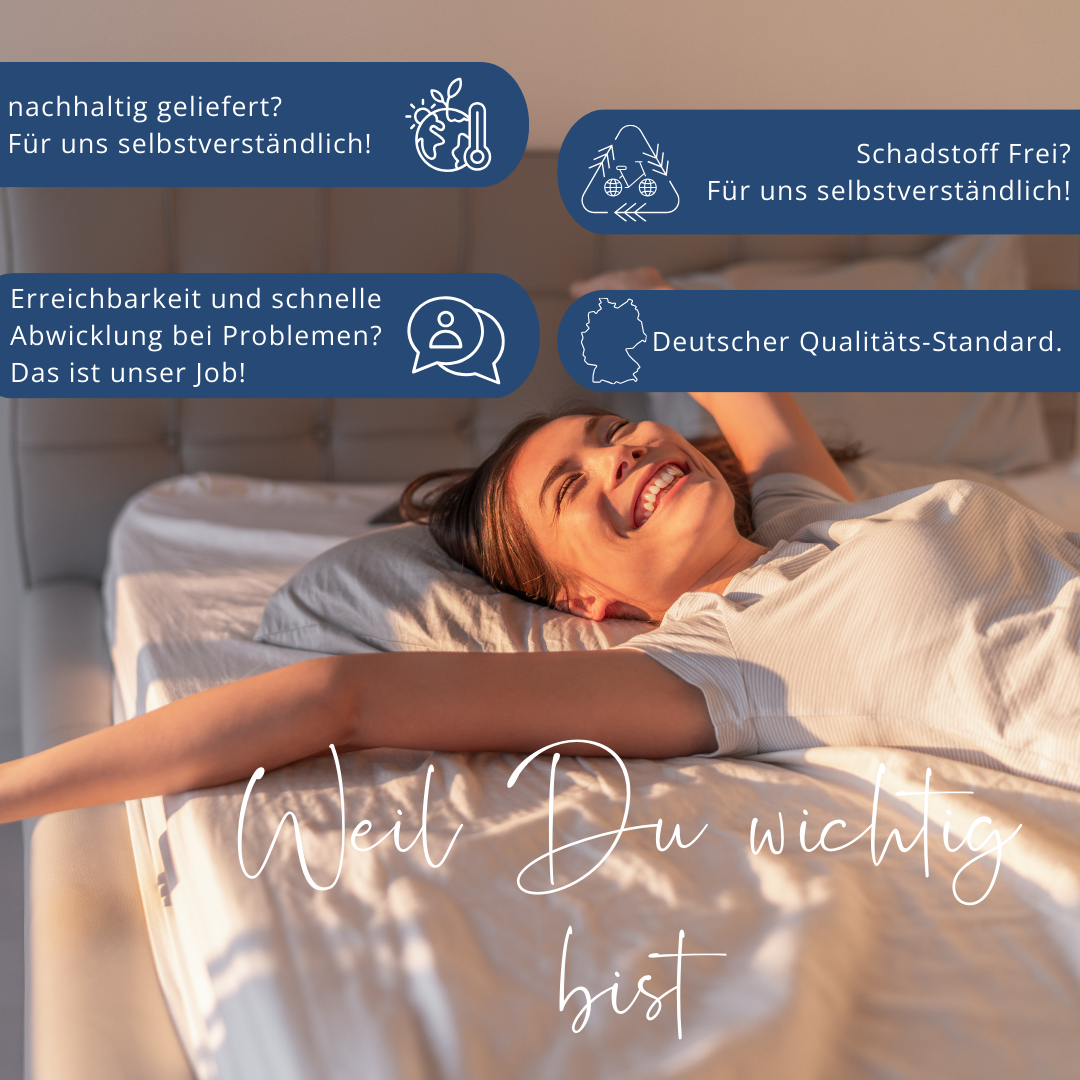 Unser All In One Topper: hERZtal All In One 7 Zonen Gelschaum Topper