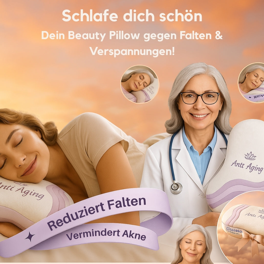 UNSER BEAUTY: hERZtal Anti-Aging Memory-Schaumkissen
