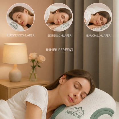 UNSER BEAUTY: hERZtal Anti-Aging Memory-Schaumkissen