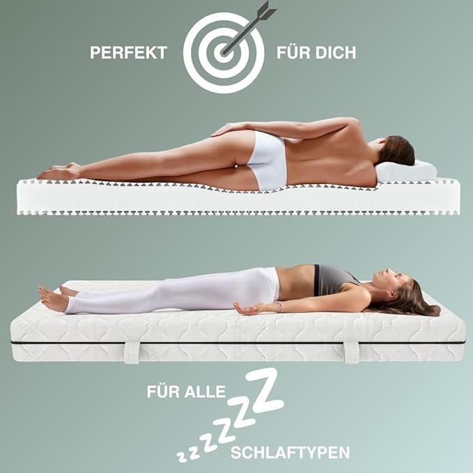 Imperial für alle Schlaftypen – ergonomische Lagerung in Rücken- und Seitenlage