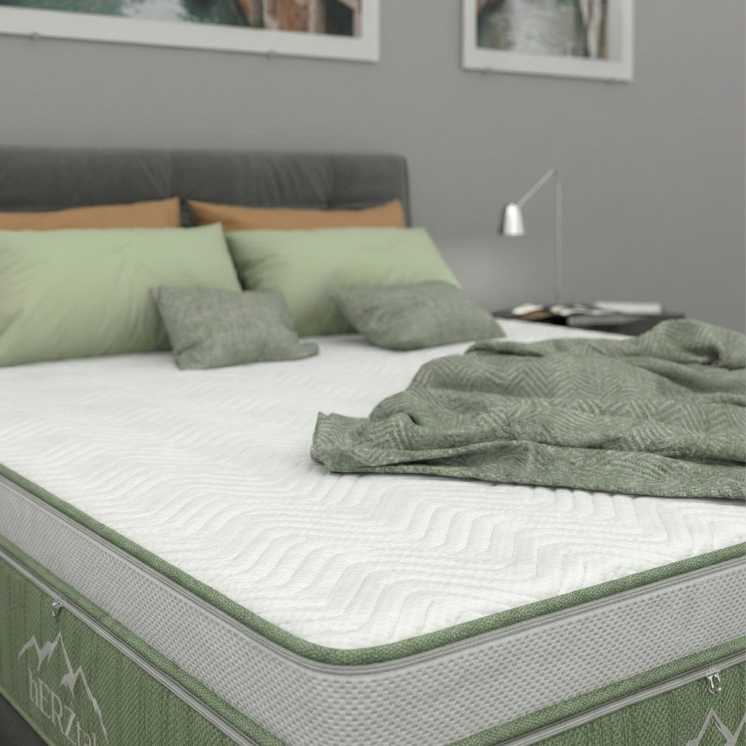 Unser All In One Topper: hERZtal All In One 7 Zonen Gelschaum Topper