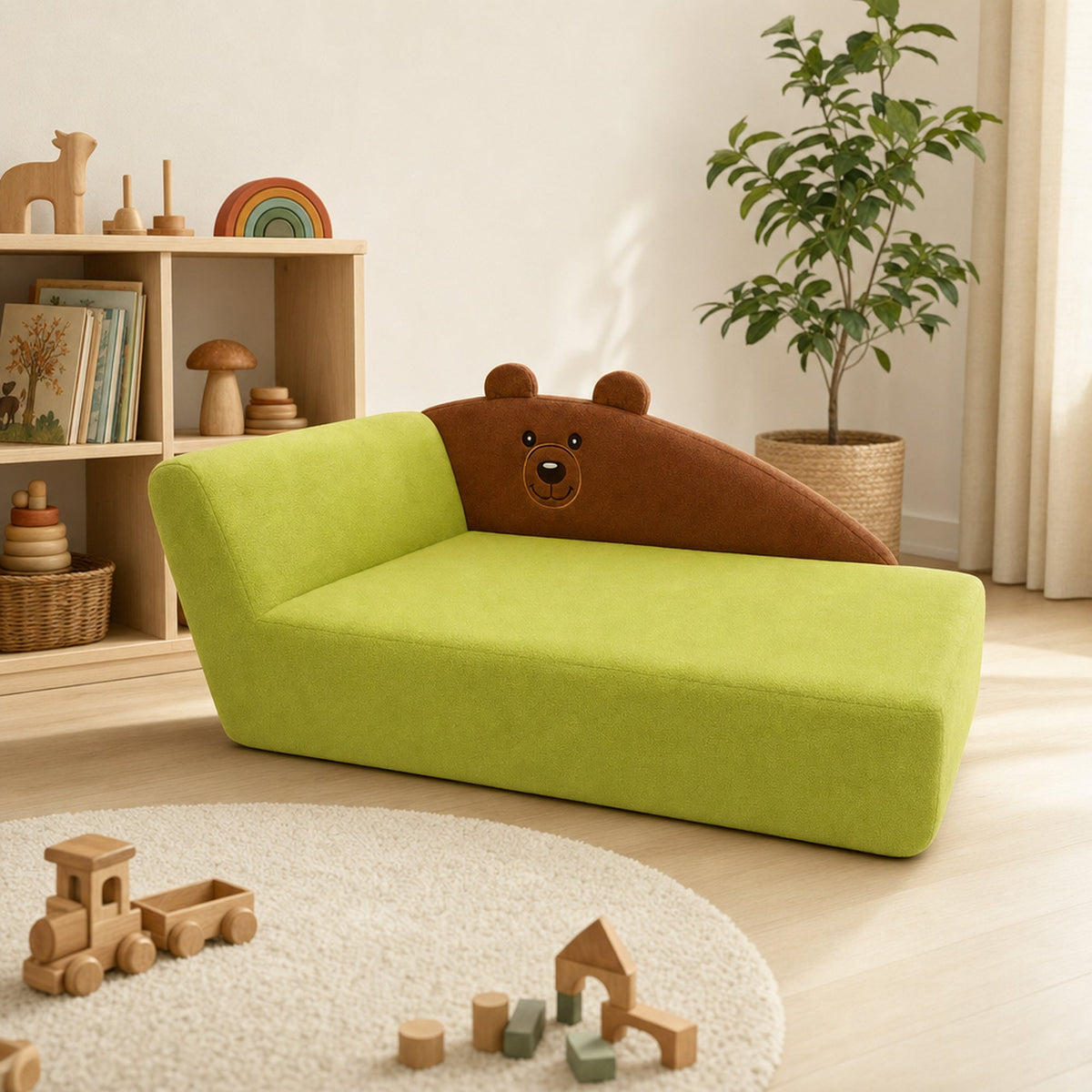 Kindersofa Bär im Kinderzimmer
