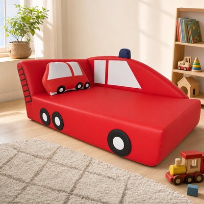Kindersofa Feuerwehr im Kinderzimmer