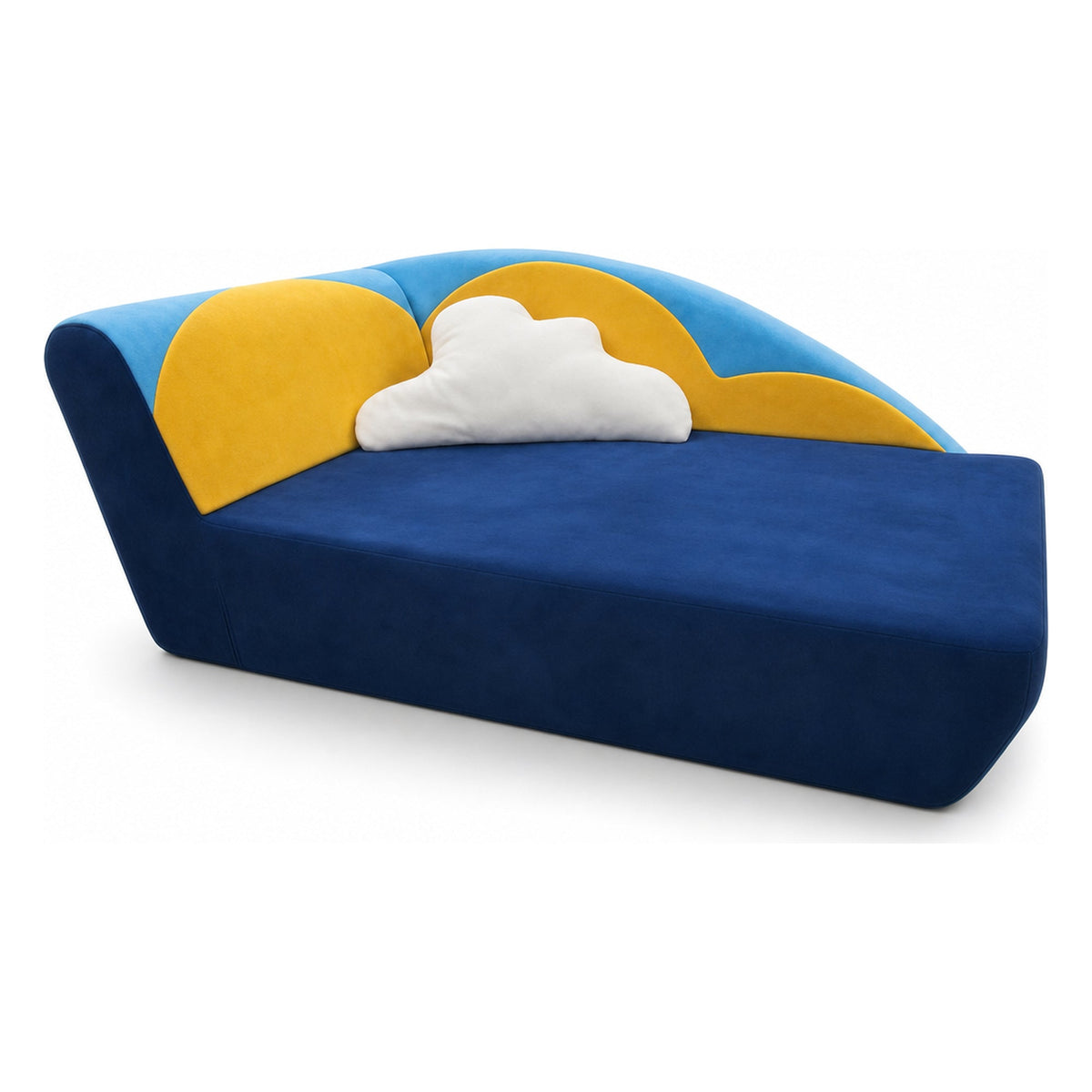 Alma & Willi Kindersofa Wolke mit Kissen – Kita-Sofa