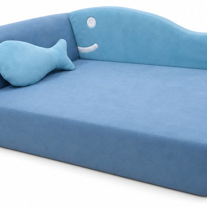 Kindersofa Fisch – Fischmotiv auf der Rückenlehne