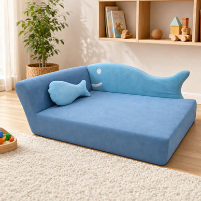 Kindersofa Fisch im Kinderzimmer