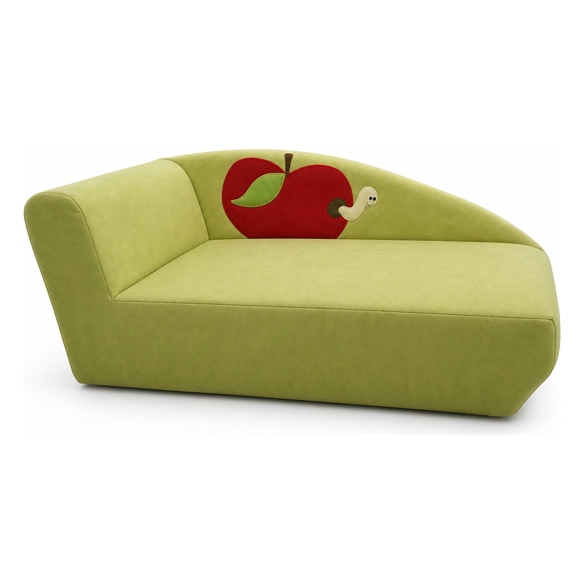 Alma & Willi Kindersofa Apfel mit Kissen – Kita-Sofa