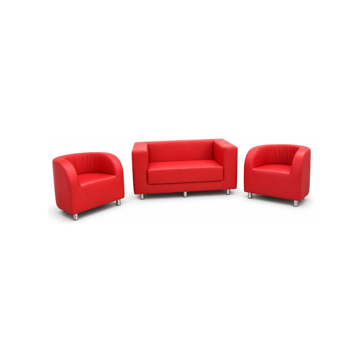 Alma & Willi Sit-Box Zweisitzer und Sessel Kabrio – mit losem Sitzpolster