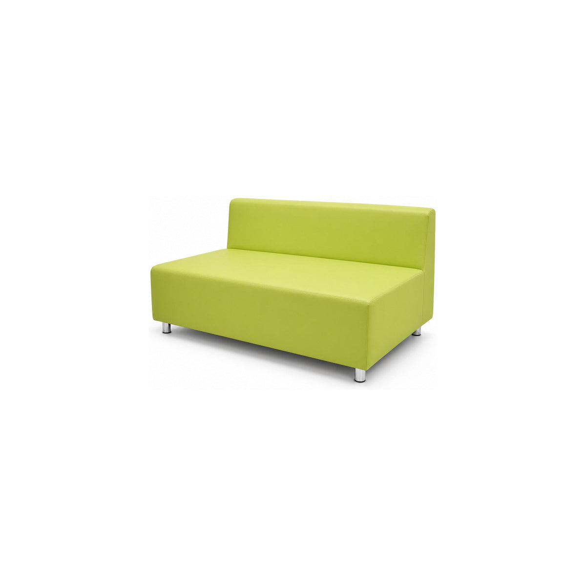 Alma & Willi 2-Sitzer-Sofa ohne Armlehnen – B 104 cm, Sitzhöhe 43 cm