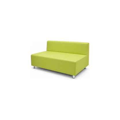 Alma & Willi 2-Sitzer-Sofa ohne Armlehnen – B 104 cm, Sitzhöhe 43 cm