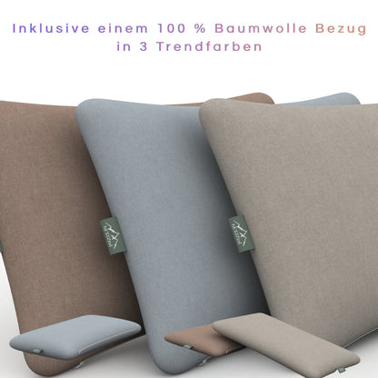hERZtal Orthopädisches Kinder- und Babykissen Set 6 cm – Bild02