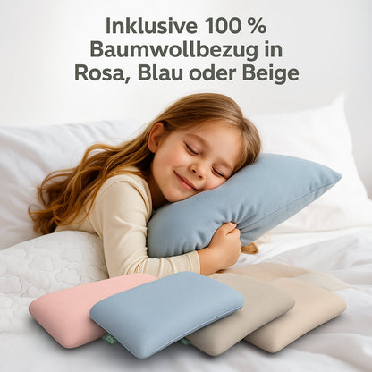 hERZtal Orthopädisches Kinder- und Babykissen Set 6 cm – Bild09