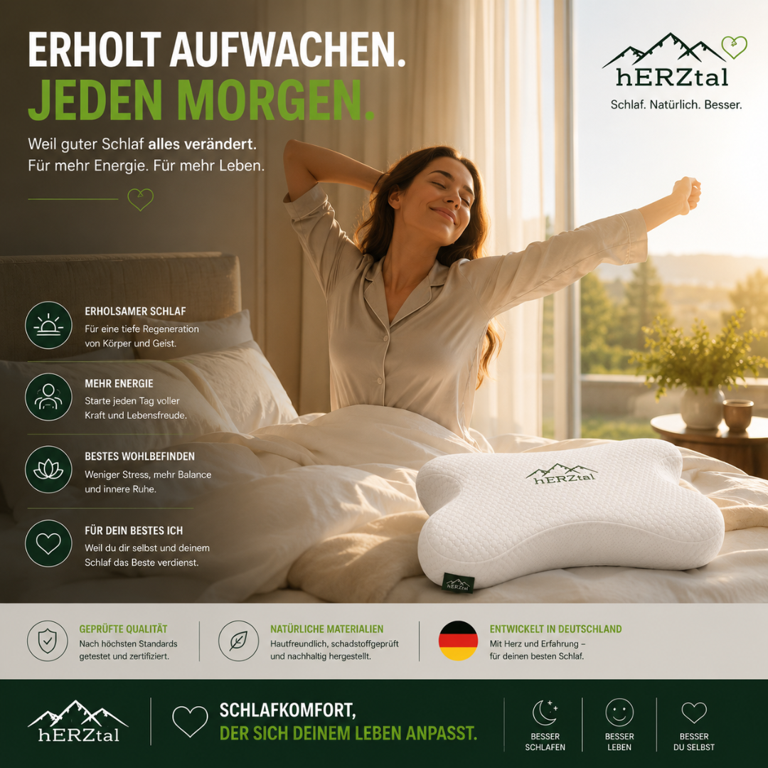 hERZtal Contour Sleep Kissen – Bild 8