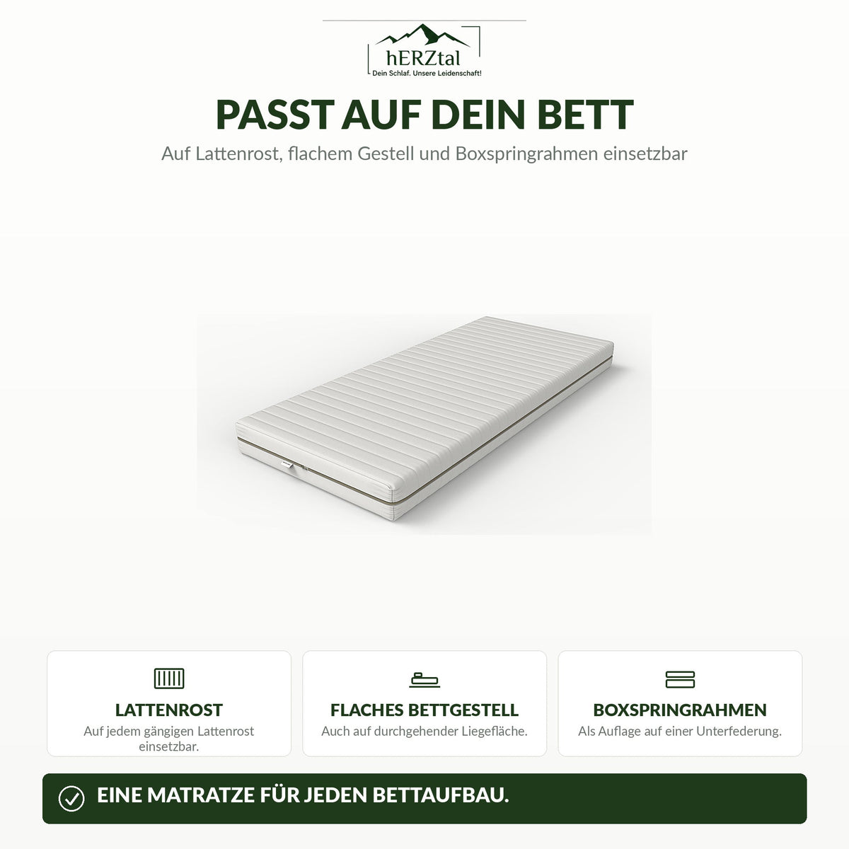 hERZtal DuoAdapt 16 cm – weich/fest wendbar – Passform