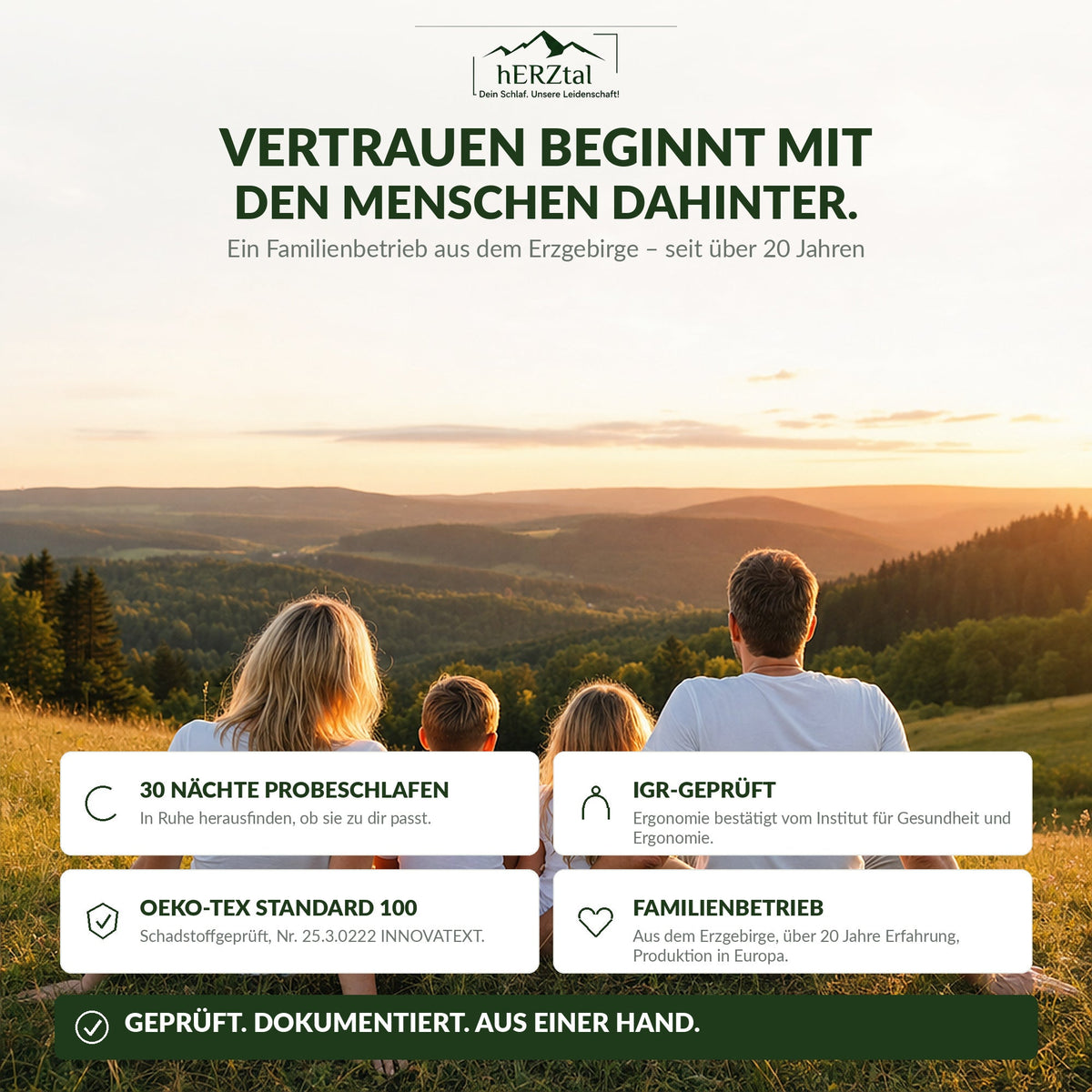 hERZtal DuoAdapt 16 cm – weich/fest wendbar – Vertrauen