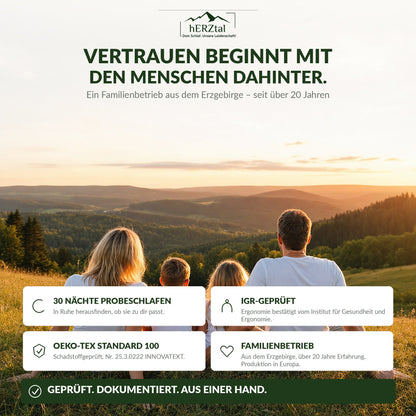 hERZtal DuoAdapt 16 cm – weich/fest wendbar – Vertrauen