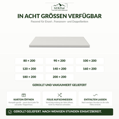 hERZtal FlexyTwist – acht Größen, gerollt geliefert