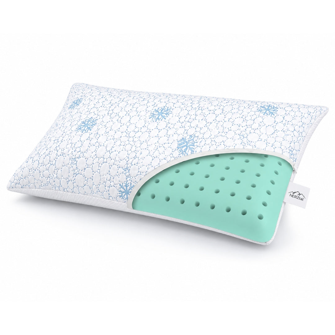 hERZtal Nackenstützkissen Roma ICE Cover 12 cm – Bild01