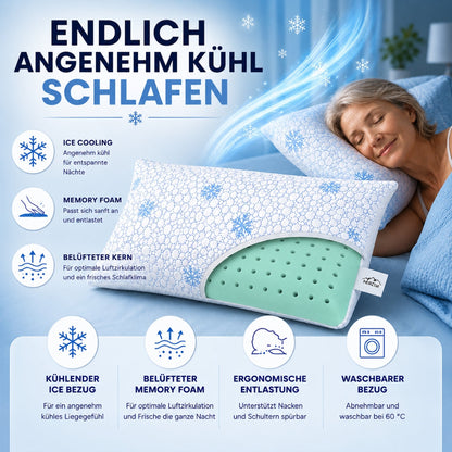 hERZtal Nackenstützkissen Roma ICE Cover 12 cm – Bild02
