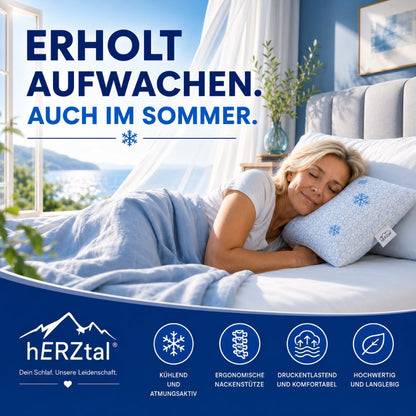 hERZtal Nackenstützkissen Roma ICE Cover 12 cm – Bild08
