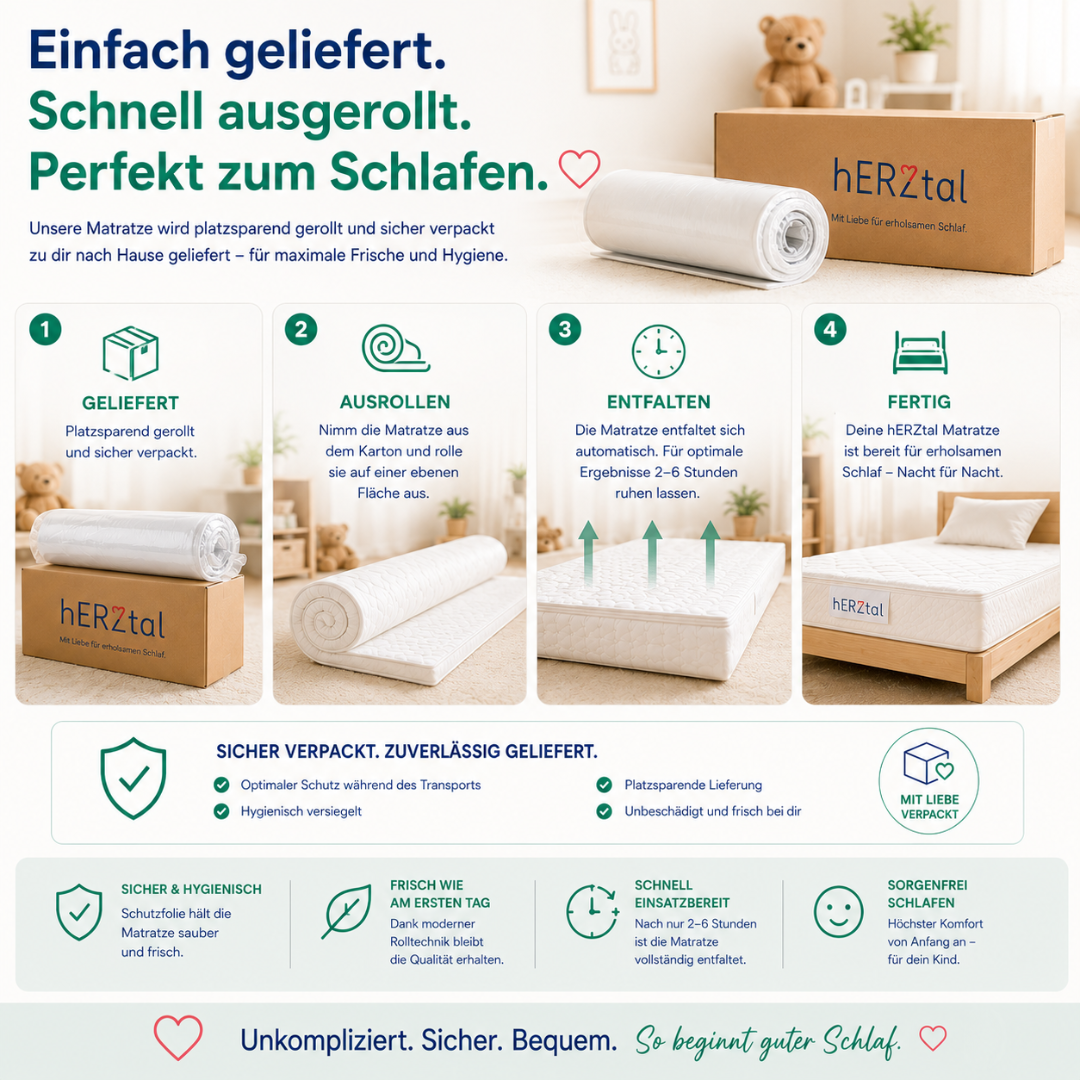hERZtal Kindermatratze – Bild 9
