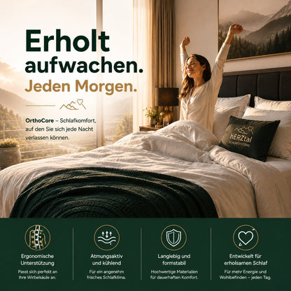 hERZtal OrthoCore 21 cm – H5 extra fest – Erholsamer Schlaf