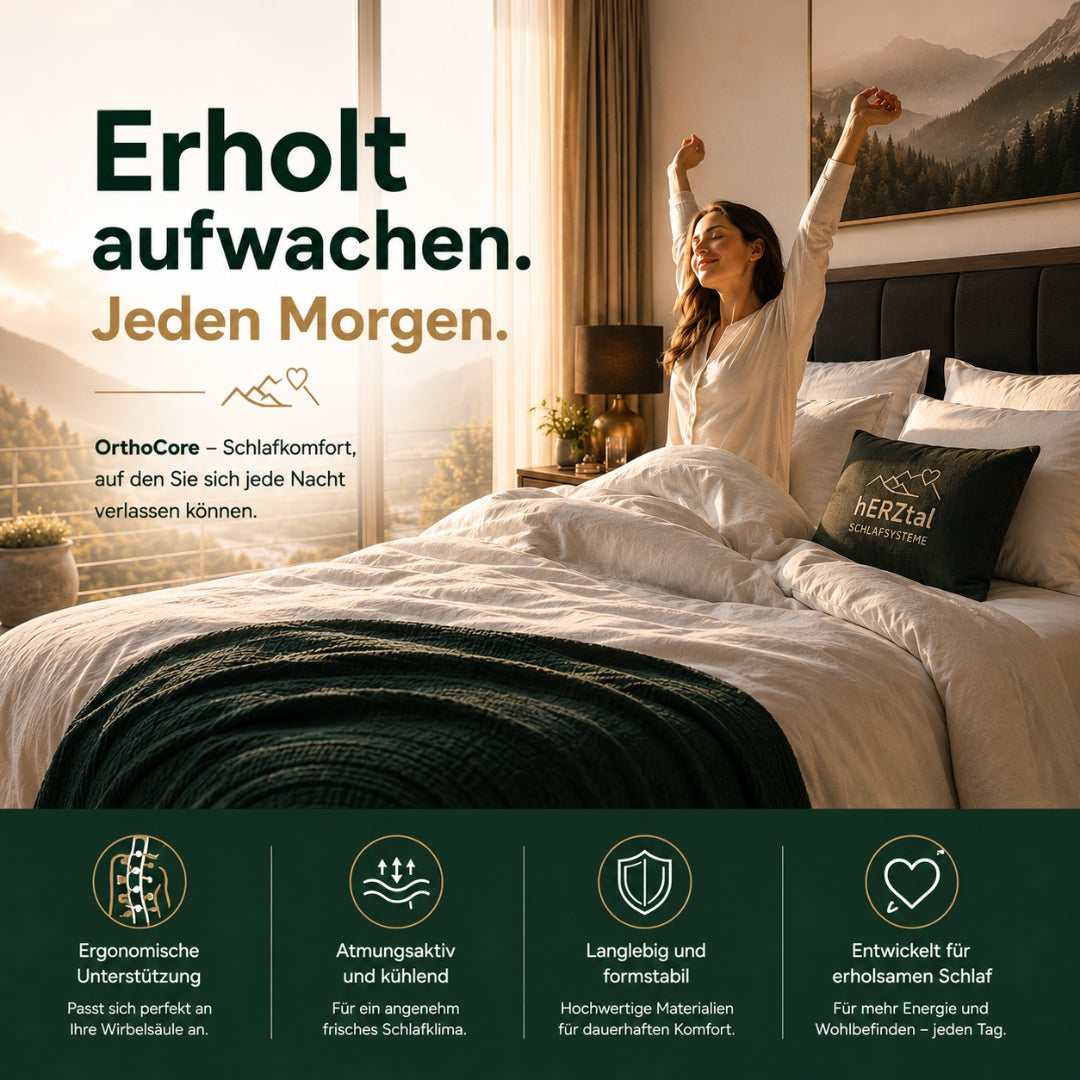 hERZtal OrthoCore 20 cm – H2 bis H5 – Erholsamer Schlaf