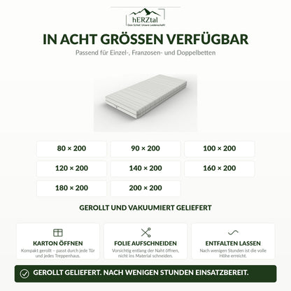 hERZtal Ortho Flex 12 cm – Größen