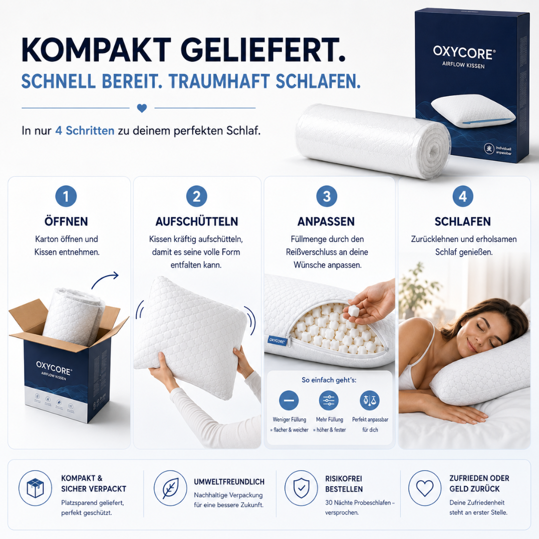 hERZtal Flocken-Nackenstützkissen – Bild 7